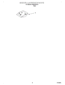 07 - Miscellaneous parts for Whirlpool Dishwasher DU800DWGU2 from AppliancePartsPros.com