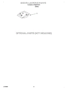 07 - Miscellaneous parts for Whirlpool Dishwasher DP920PFGY4 from AppliancePartsPros.com