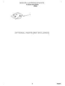 07 - Miscellaneous parts for Whirlpool Dishwasher DU811DWGQ1 from AppliancePartsPros.com