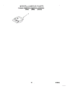 07 - Miscellaneous, Optional parts for Whirlpool Dishwasher DU925SCGQ3 from AppliancePartsPros.com