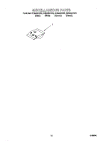 07 - Miscellaneous parts for Whirlpool Dishwasher GU940SCGB3 from AppliancePartsPros.com