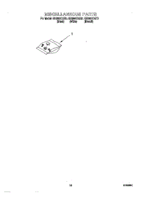 07 - Miscellaneous parts for Whirlpool Dishwasher GU980SCGQ3 from AppliancePartsPros.com