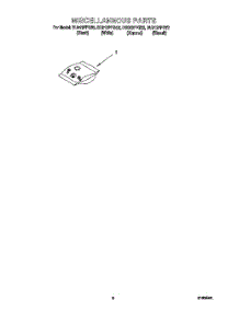 06 - Miscellaneous, Optional parts for Whirlpool Dishwasher DU912PFGQ2 from AppliancePartsPros.com