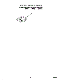 06 - Miscellaneous, Optional parts for Whirlpool Dishwasher DU912PFGZ1 from AppliancePartsPros.com