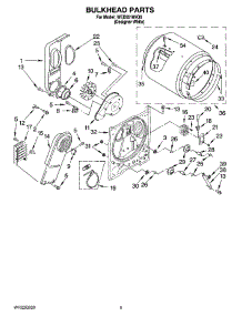 03 - Bulkhead Parts, Optional Parts (Not Included) parts for Whirlpool Dryer WED5510VQ0 from AppliancePartsPros.com