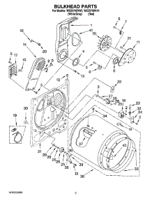 03 - Bulkhead Parts, Optional Parts (Not Included) parts for Whirlpool Dryer WED5700VH1 from AppliancePartsPros.com