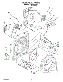 03 - Bulkhead Parts, Optional Parts (Not Included) parts for Whirlpool Dryer 1CWED5300VW0 from AppliancePartsPros.com