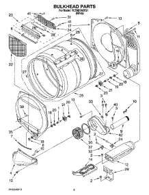 03 - Bulkhead Parts, Optional Parts (Not Included) parts for Whirlpool Dryer YCEM2760TQ1 from AppliancePartsPros.com