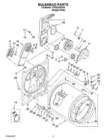 03 - Bulkhead Parts, Optional Parts (Not Included) parts for Whirlpool Dryer 1CWED5200VQ0 from AppliancePartsPros.com
