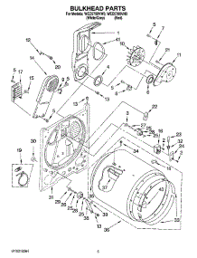03 - Bulkhead Parts, Optional Parts (Not Included) parts for Whirlpool Dryer WED5700VH0 from AppliancePartsPros.com