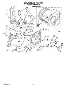 04 - Bulkhead Parts, Optional Parts (Not Included) parts for Whirlpool Dryer WGD5590VQ0 from AppliancePartsPros.com