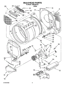 03 - Bulkhead Parts, Optional Parts (Not Included) parts for Whirlpool Dryer CEM2760TQ2 from AppliancePartsPros.com