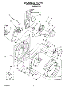 03 - Bulkhead Parts, Optional Parts (Not Included) parts for Whirlpool Dryer WED5790VQ0 from AppliancePartsPros.com