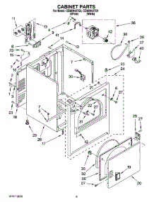 03 - Cabinet Parts, Optional Parts (Not Included) parts for Whirlpool Dryer CEM2940TQ1 from AppliancePartsPros.com