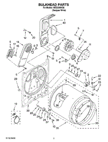 03 - Bulkhead Parts, Optional Parts (Not Included) parts for Whirlpool Dryer WED5200VQ0 from AppliancePartsPros.com