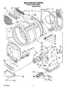 03 - Bulkhead Parts, Optional Parts (Not Included) parts for Whirlpool Dryer 3XLER5437KQ5 from AppliancePartsPros.com