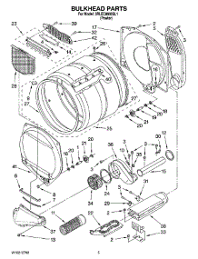 03 - Bulkhead Parts, Optional Parts (Not Included) parts for Whirlpool Dryer 3RLEC8600SL1 from AppliancePartsPros.com