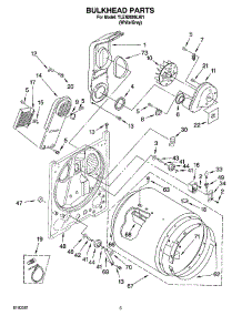 03 - Bulkhead Parts, Optional Parts (Not Included) parts for Whirlpool Dryer YLEN2000LW1 from AppliancePartsPros.com