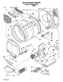 03 - Bulkhead Parts, Optional Parts (Not Included) parts for Whirlpool Dryer 3RLEQ8033SW0 from AppliancePartsPros.com