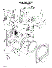 03 - Bulkhead Parts, Optional Parts (Not Included) parts for Whirlpool Dryer YWED6400SW1 from AppliancePartsPros.com