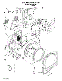 03 - Bulkhead Parts, Optional Parts (Not Included) parts for Whirlpool Dryer WED6200SW1 from AppliancePartsPros.com