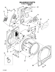 03 - Bulkhead Parts, Optional Parts (Not Included) parts for Whirlpool Dryer YWED6200SW0 from AppliancePartsPros.com