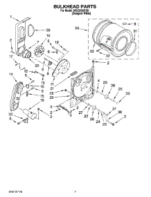 04 - Bulkhead Parts, Optional Parts (Not Included) parts for Whirlpool Dryer WGD5200TQ0 from AppliancePartsPros.com