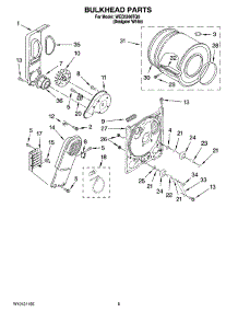 03 - Bulkhead Parts, Optional Parts (Not Included) parts for Whirlpool Dryer WED5200TQ0 from AppliancePartsPros.com