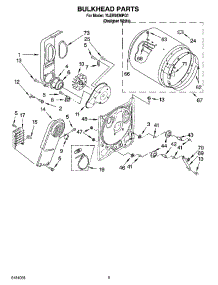 03 - Bulkhead Parts, Optional Parts (Not Included) parts for Whirlpool Dryer YLER5636PQ1 from AppliancePartsPros.com