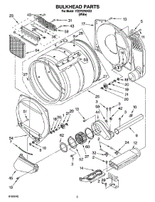 03 - Bulkhead Parts, Optional Parts (Not Included) parts for Whirlpool Dryer YCEP2760KQ1 from AppliancePartsPros.com