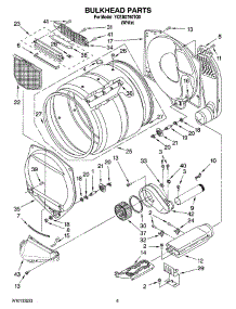 03 - Bulkhead Parts, Optional Parts (Not Included) parts for Whirlpool Dryer YCEM2760TQ0 from AppliancePartsPros.com
