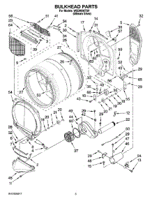 03 - Bulkhead Parts parts for Whirlpool Dryer WGD9500TU0 from AppliancePartsPros.com