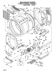 03 - Bulkhead Parts, Optional Parts (Not Included) parts for Whirlpool Dryer YGEW9868KQ2 from AppliancePartsPros.com