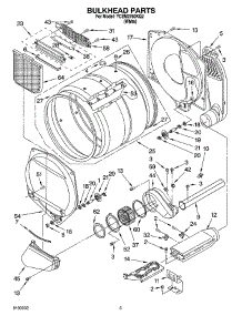 03 - Bulkhead Parts, Optional Parts (Not Included) parts for Whirlpool Dryer YCEM2760KQ2 from AppliancePartsPros.com