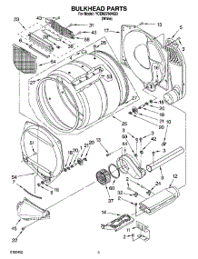 03 - Bulkhead Parts, Optional Parts (Not Included) parts for Whirlpool Dryer YCEM2760KQ3 from AppliancePartsPros.com