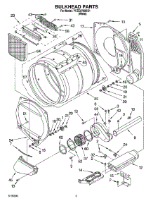 03 - Bulkhead Parts, Optional Parts (Not Included) parts for Whirlpool Dryer YCEE2760KQ1 from AppliancePartsPros.com