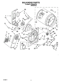 03 - Bulkhead Parts, Optional Parts (Not Included) parts for Whirlpool Dryer LER6646PW0 from AppliancePartsPros.com