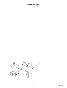 02 - Optional  Parts (Not Included) parts for Whirlpool Dryer CSP2771KQ0 from AppliancePartsPros.com