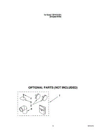 03 - Optional parts for Whirlpool Dryer CSP2761KQ1 from AppliancePartsPros.com