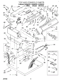02 - Section parts for Whirlpool Dryer CEE2990AG1 from AppliancePartsPros.com