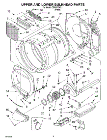 04 - Optional Parts (Not Included) Upper And Lower Bulk parts for Whirlpool Dryer CSP2770KQ1 from AppliancePartsPros.com