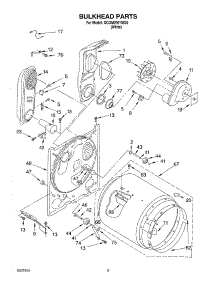 03 - Bulkhead Parts Optional Parts (Not Included) parts for Whirlpool Dryer GCGM2991MQ0 from AppliancePartsPros.com