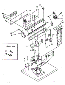 Top And Console parts for Whirlpool Dryer LG5701XSN0 from AppliancePartsPros.com