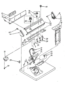 Top And Console parts for Whirlpool Dryer LE7800XSN2 from AppliancePartsPros.com