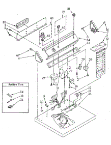 Top And Console parts for Whirlpool Dryer LG5801XSG0 from AppliancePartsPros.com