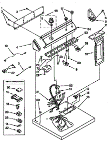 Top And Console parts for Whirlpool Dryer LER8875EQ1 from AppliancePartsPros.com