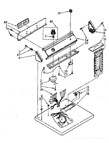 Top And Console parts for Whirlpool Dryer LE3000XSWO from AppliancePartsPros.com