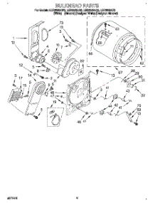 03 - Section parts for Whirlpool Dryer LER6848AZ2 from AppliancePartsPros.com