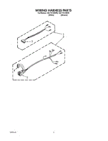 03 - Wiring Harness parts for Whirlpool Dryer CG1751XWN0 from AppliancePartsPros.com