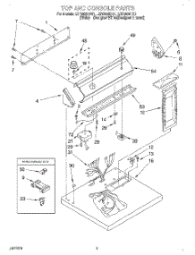02 - Section parts for Whirlpool Dryer LER6638DQ1 from AppliancePartsPros.com